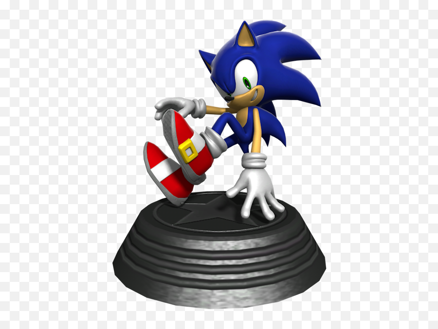 Download Sonic Generations Statue - Sonic Generations Sonic Trophy Png,Sonic Generations Logo