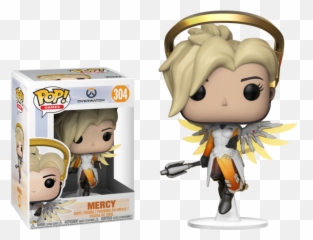304 - Overwatch Mercy Toys Collectables Funko Pop png