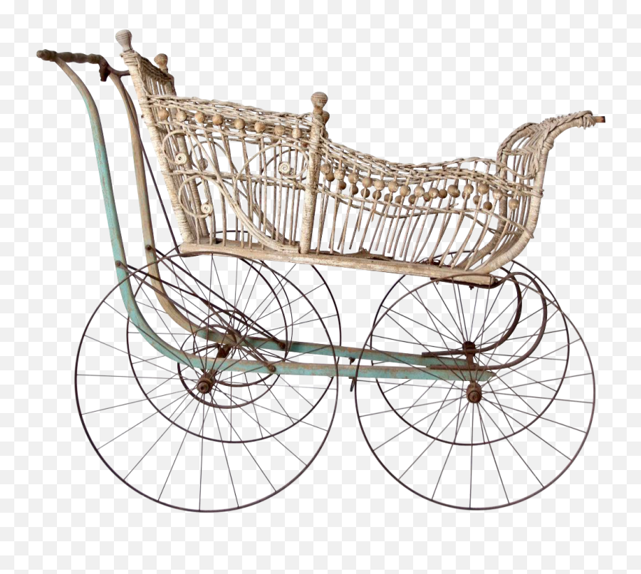 Victorian Wicker Carriage - Solid Png,Carriage Png