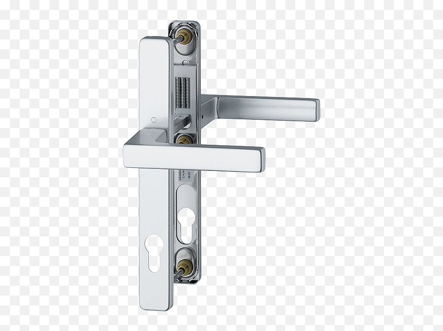 Austin - Set Handlehandle Set With Narrow Backplate Hoppe Austin 92 Png,Door Handle Png