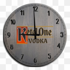 Details About Large Wall Clock Ketel One Vodka Bar Sign - png