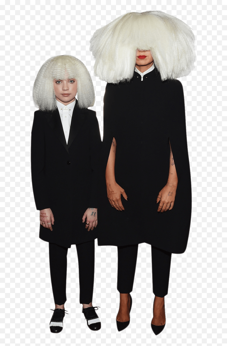 Sia And Maddie Ziegler Transparent Png - Maddie Ziegler And Sia,Sia Transparent