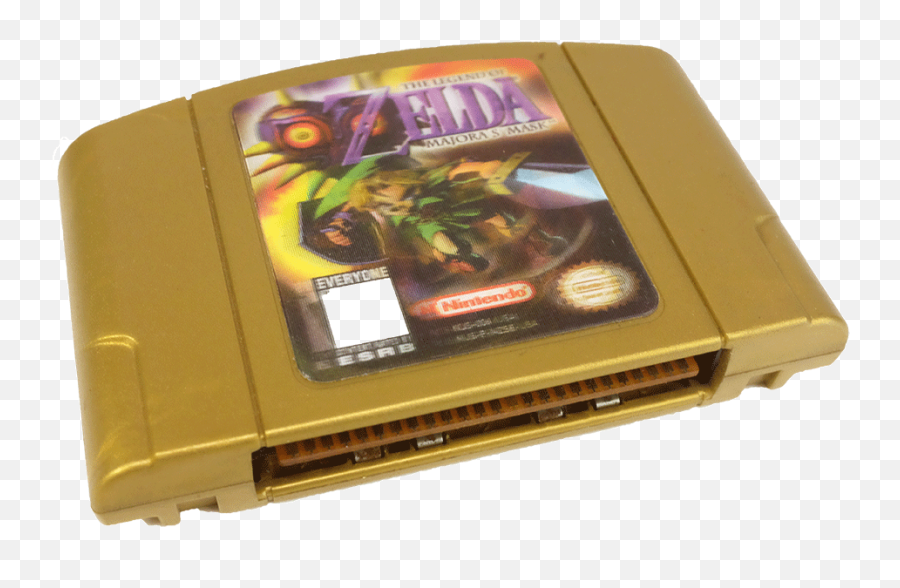 Ninetendo 64 Game Cartridge - Legend Of Zelda Majorau0027s Mask Mask Edition Png,Majora's Mask Transparent