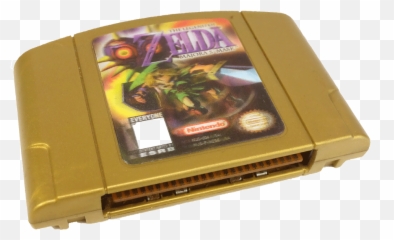 Ninetendo 64 Game Cartridge - Legend Of Zelda Majorau0027s Mask Mask Edition Png,Majora's Mask Transparent