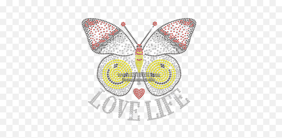 Love Life Butterfly Emoji Iron - Happy Png,Butterfly Emoji Png
