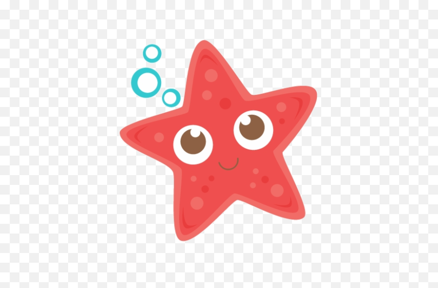 Download Fish Clipart Red Star - Cute Starfish Clipart Png Starfish Clipart Cute,Red Star Transparent Background