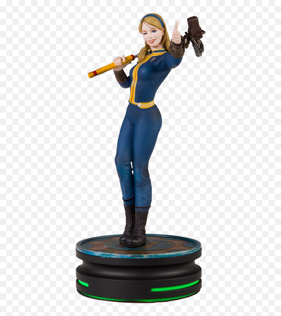 Fallout Statue Vault Girl Modern Icon - Figurine Full Size Fictional Character Png,Fallout Icon