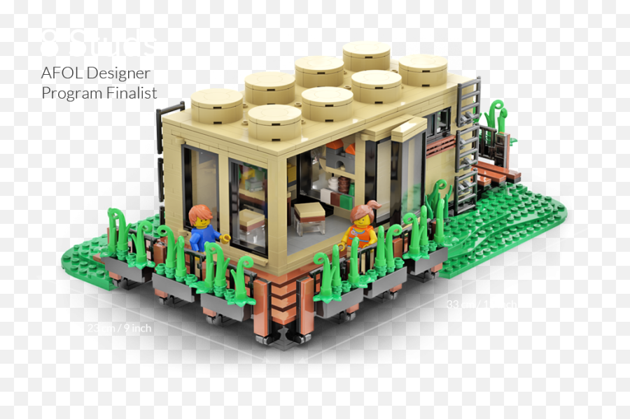 8 Studs - Afol Design Program Finalist Lego Eight Studs Png,Lego Brick Icon