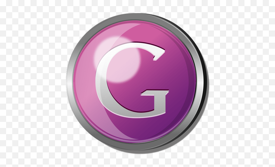 Google Round Metal Button - Transparent Png U0026 Svg Vector File Solid,Google Plus Icon Eps