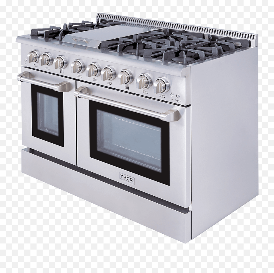 Hrg4808ulp - 48 Gas Stove With Griddle Png,Electrolux Icon Gas Range 30