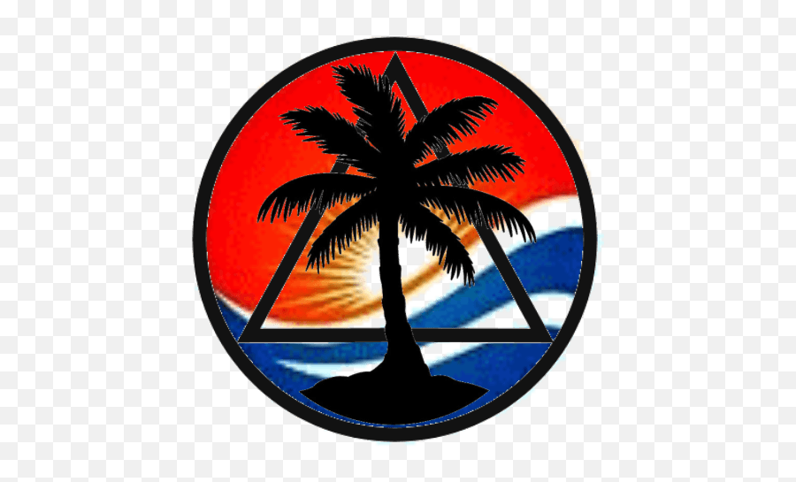Palm Tree In Triangle Logo - Mangekyou Sharingan Png,Palm Tree Logo