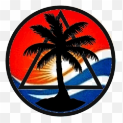 Palm Tree In Triangle Logo - Mangekyou Sharingan png