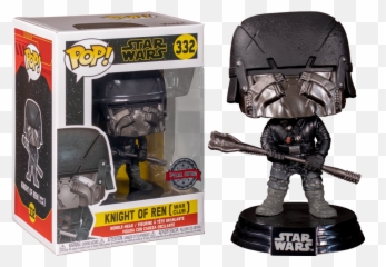 Funko Pop Star Wars Episode Ix The Rise Of Skywalker - Knight Ren with Club 332 Vinyl Knights png