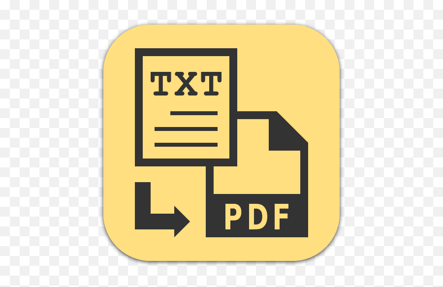 Text To Pdf - Vertical Png,.txt Icon