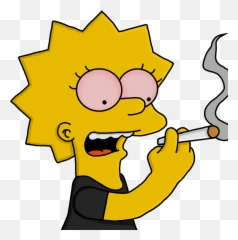 Simpson Sticker - The Simpsons Clipart Full Size Clipart Lisa Simpson High Drawing Png,Lisa Simpson Png