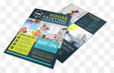 House Painters Flyer Template Mycreativeshop - Painting Flyers png