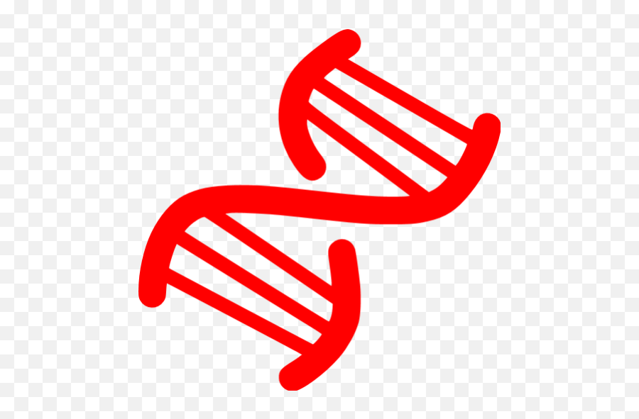 Red Dna Helix Icon - Denim Dna Png,Dna Strand Icon