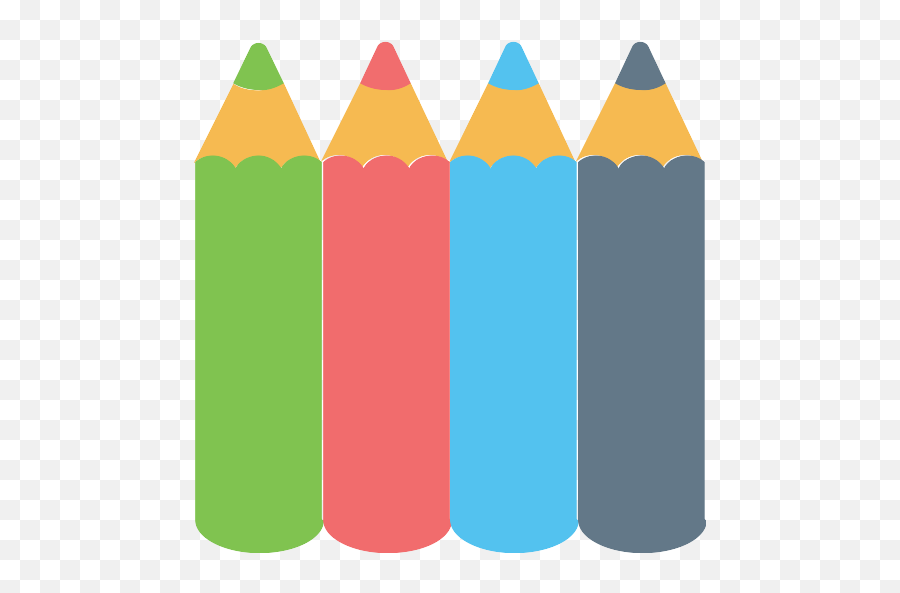 Pencils Vector Svg Icon 10 - Png Repo Free Png Icons Colors Pencil Icon,Pencil Icon Transparent