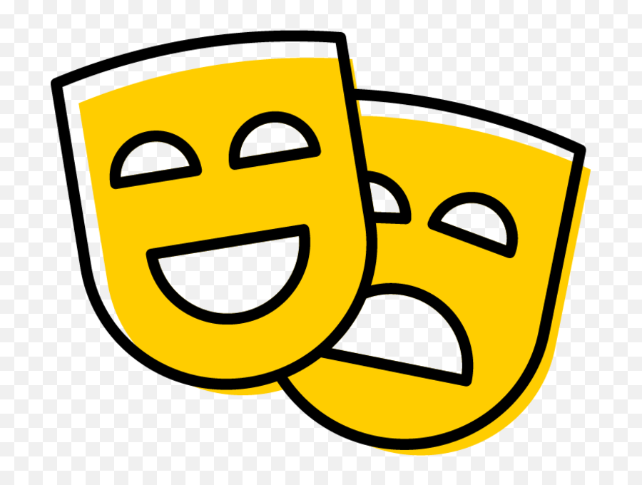 Improv Theatre For Communication Skills Drop In Online - Wide Grin Png,Drama Mask Icon