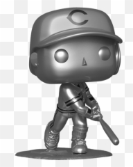 Covetly Funko Pop Mlb Eric Davis Silver 52 - Fictional Character Png,Silver Icon