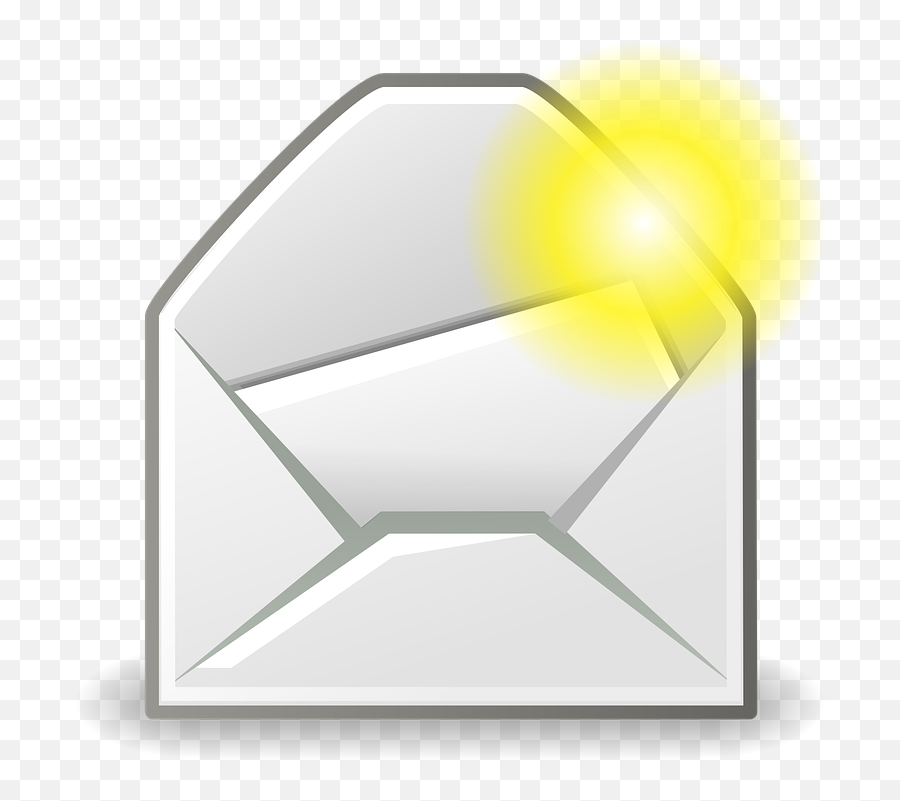 New Mail Message Icon Vector Illustration Public Domain - Transparent Message Icon Gif Png,Mail Icon Eps