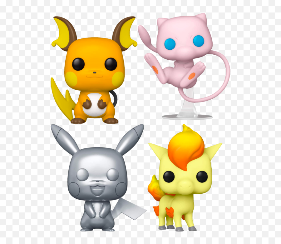 Funko Pop Pokemon - A Whole Mew Bundle Set Of 4 The Pokemon Funko Pops Png,Meowth Icon