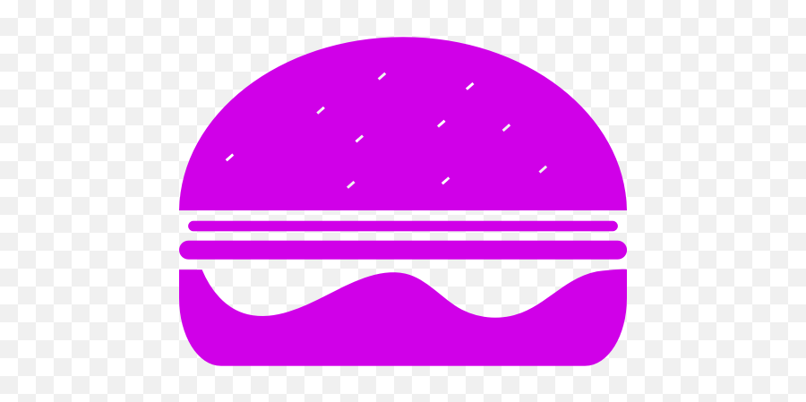 Burger Symbol Png Pink - Hamburger,Burger Vector Icon