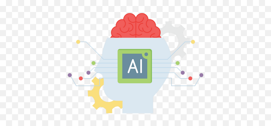 Cloud Ai Icon - Download In Glyph Style Language Png,Ai Brain Icon