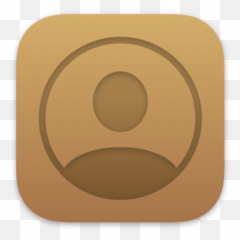 Contacts Macos Bigsur Free Icon - IconIconscom Solid png