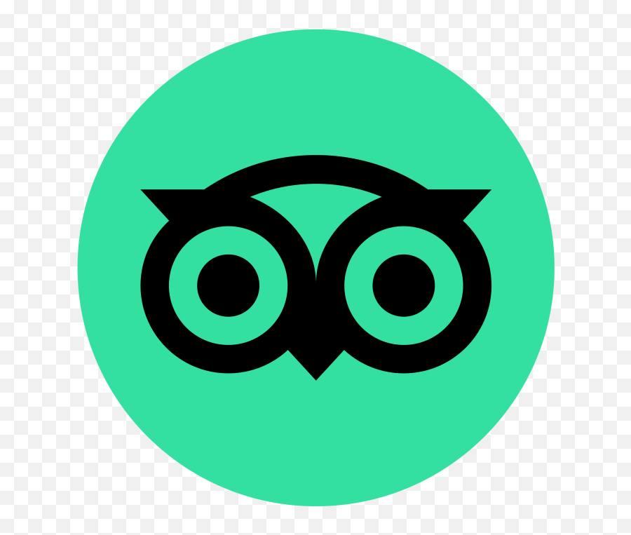 The New Tripadvisor Logo 2019 Png - Tripadvisor Logo Transparent Background,Owl Eyes Logo