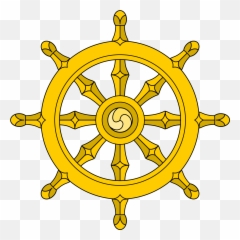Buddhist Symbolism - Dharma Wheel Jhene Aiko Tattoo Png,Buddha Transparent