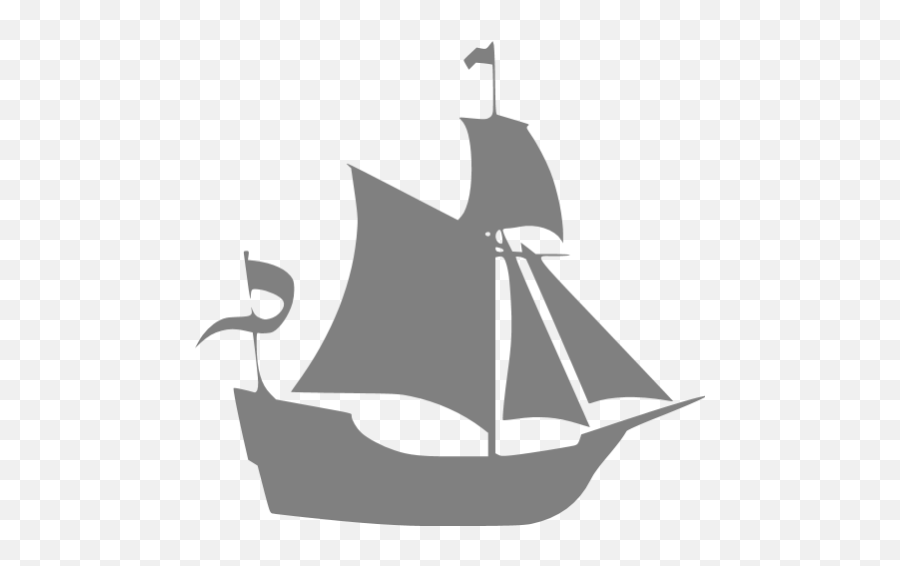 Gray Boat 9 Icon - Free Gray Boat Icons Png,Boat Icon Vector