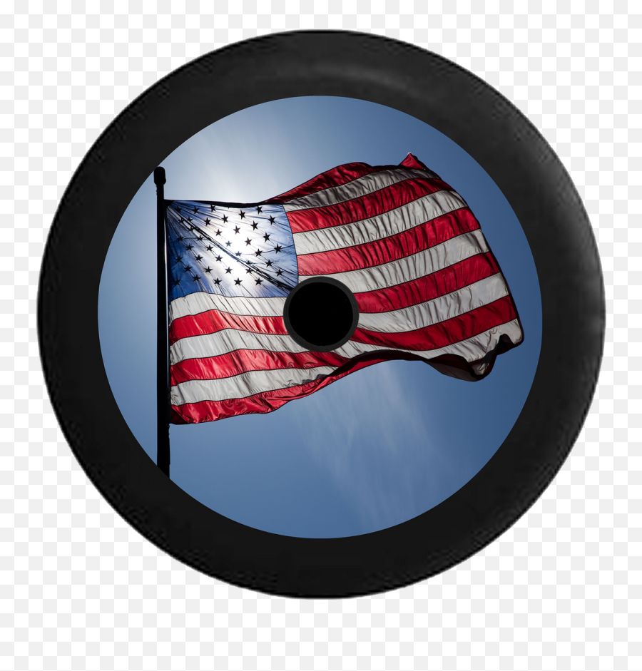 Spare Tire Cover Waving American Flag Patriotic Usa Wrangler Png Icon