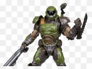 Doom Eternal Pc Build Guide - A Shrine To The Slayer Shacknews Doom Slayer Action Figure Png,Doom Png