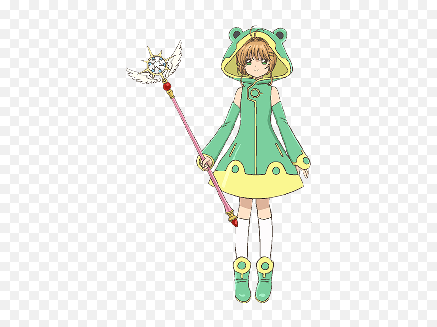 Frog Raincoat - Cardcaptor Sakura Clear Card Outfits Png,Costume Png