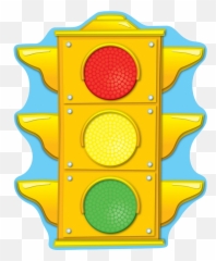 Traffic Light Transparent Png Mart - Behavior Printable Stop