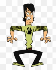 Total Drama Trent Terrified Png Image