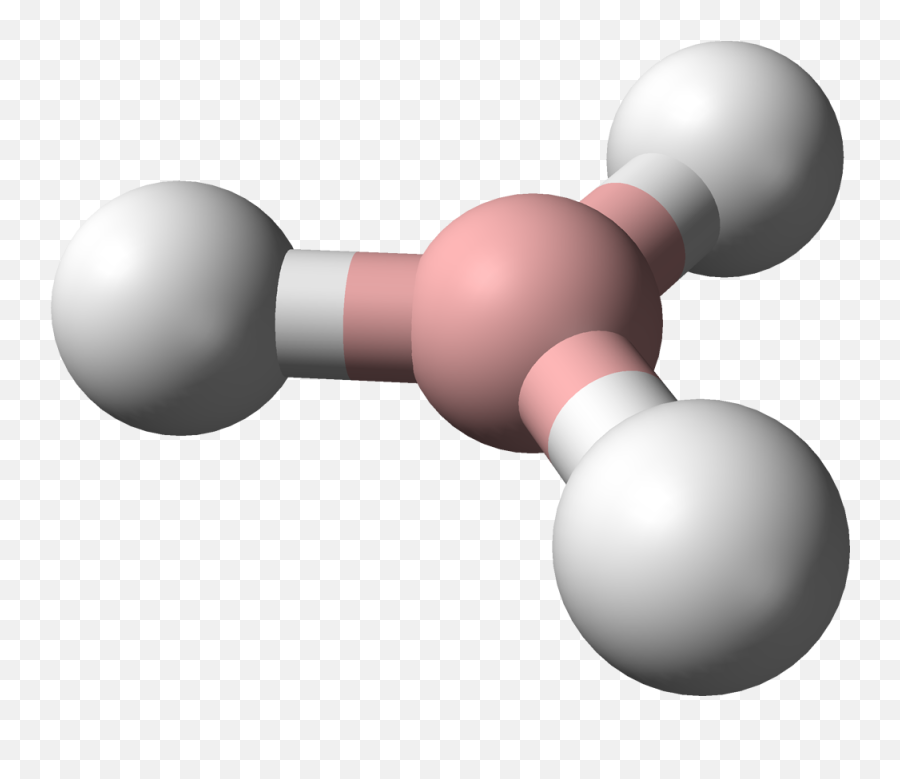 Fileborane - 3dballspng Wikipedia Bh3 Molecule,Balls Png