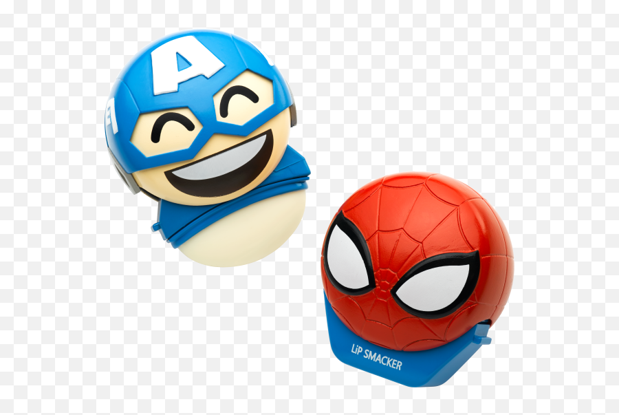 Lip Smacker Emoji Balm Duo - Spiderman And Captain America Png,Cute Emoji Png