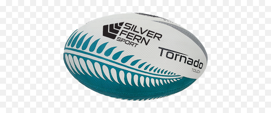 Silver Fern Tornado Touch Ball Players Sports Nz - Touch Rugby Shoes Nz Png,Rugby Ball Png