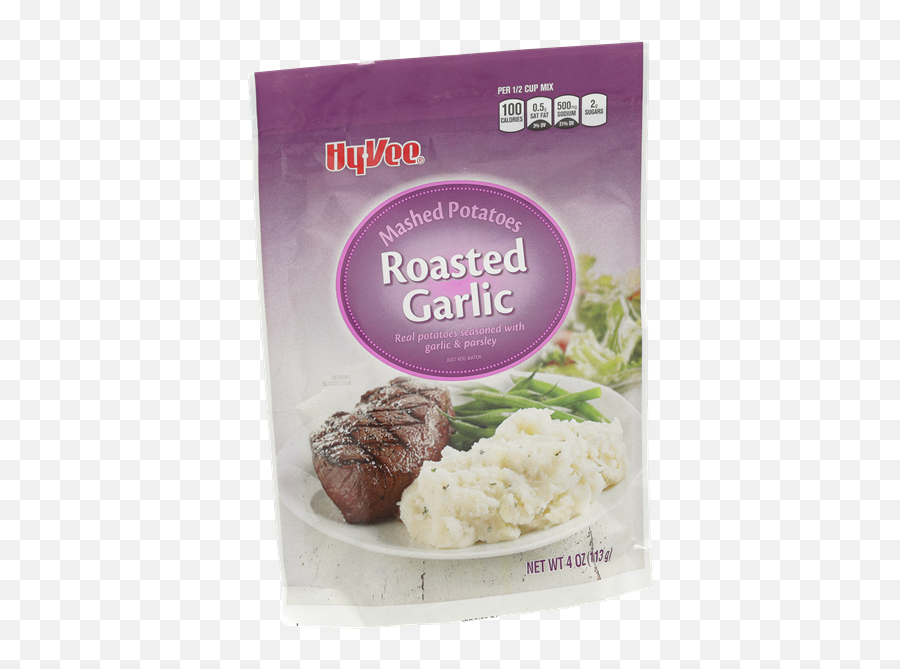 Hy - Vee Mashed Potatoes Roasted Garlic Flavor Hyvee Aisles Vegetable Png,Mashed Potatoes Png