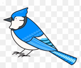 Transparent Blue Jay Png - Blue Jay Bird Logo, Png Download , Transparent  Png Image - PNGitem