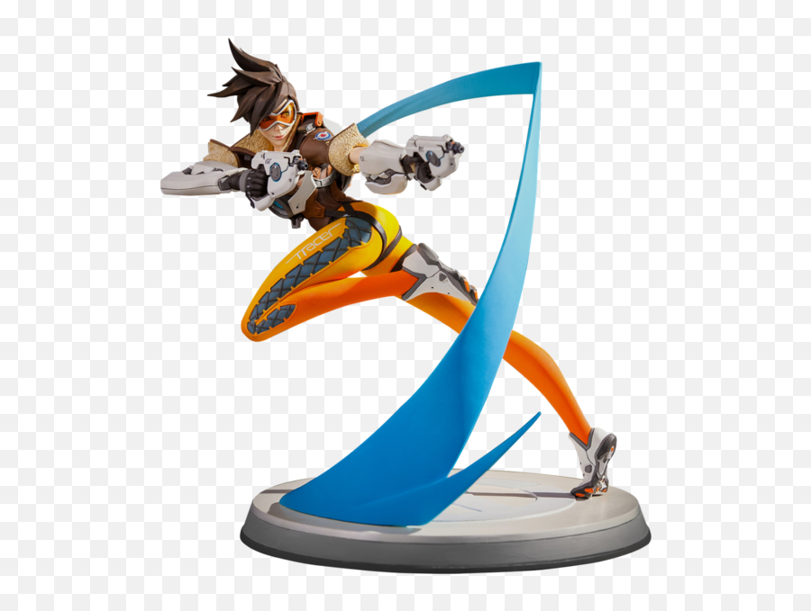 Png Overwatch Tracer Statue - Tracer Overwatch,Overwatch Tracer Png
