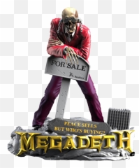 Megadeth - u0027Peace Sellsu0027 Vic Rattlehead Rock Iconz 19th Antioquia La Mas Educada png