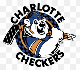 Charlotte Checkers Logo Png Transparent - Old