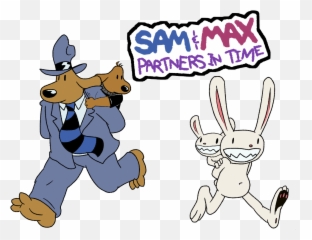 A Combo Of Two My Favorite Games - Sam And Max Human Png,Luigi Transparent
