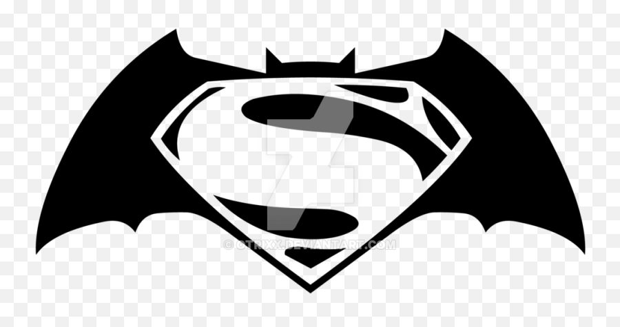 Batman Superman Logo Png Image - Batman V Superman Logo,Superman Logo Vector