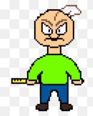 Pixilart - Baldi Angry Baldiu0027s Basics By Voidoomer Png,Baldi Png