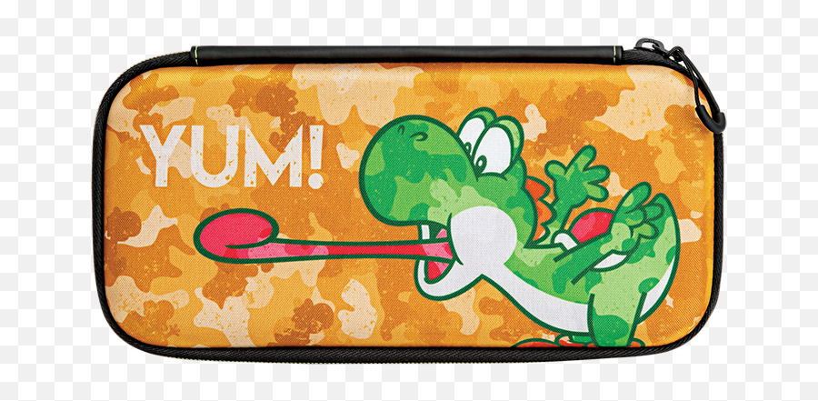 Slim Travel Case - Yoshi Camo Edition Switch Png,Yoshi Transparent