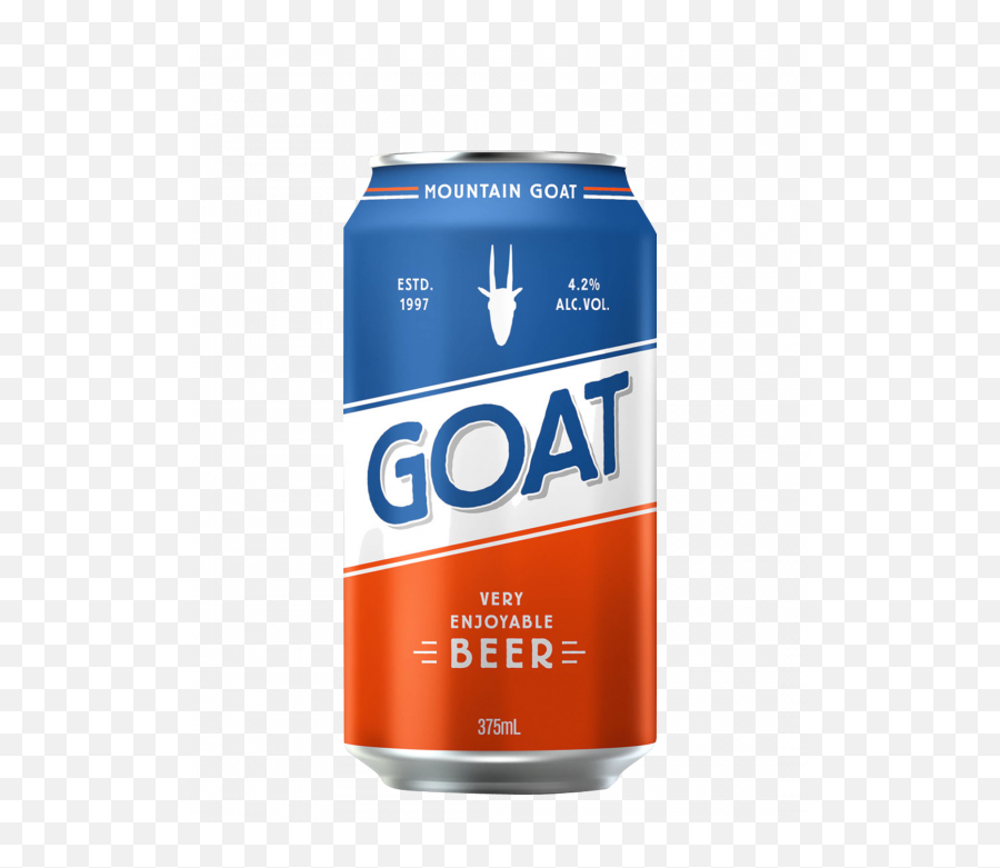 Mountain Goat Very Enjoyable Beer 24x375ml Cans - Mountain Goat Beer Png,Beer Can Png